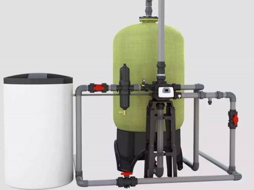 Automatic Boiler Water Softener Single Tank